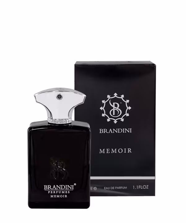 عطر جیبی مردانه برندینی مدل مموآق Memoir حجم 33 میلی لیتر | Brandini Memoir Eau De Parfum for men 33 ml