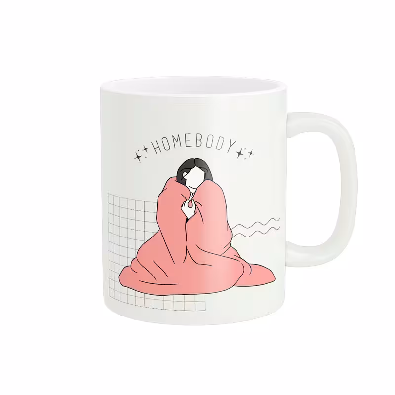 ماگ طرح دخترانه کد 5