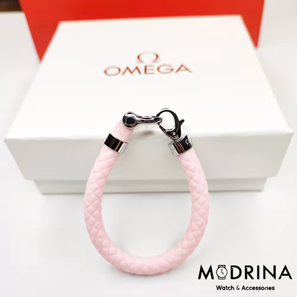 دستبند امگا صورتی