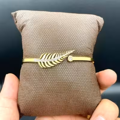 دستبند النگویی استیل 013