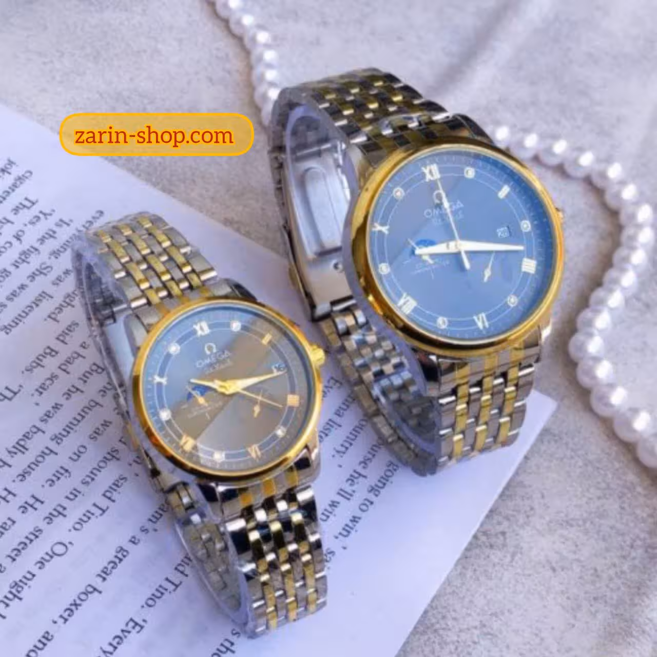 ساعت ست و تک زنانه و مردانه امگا 369255