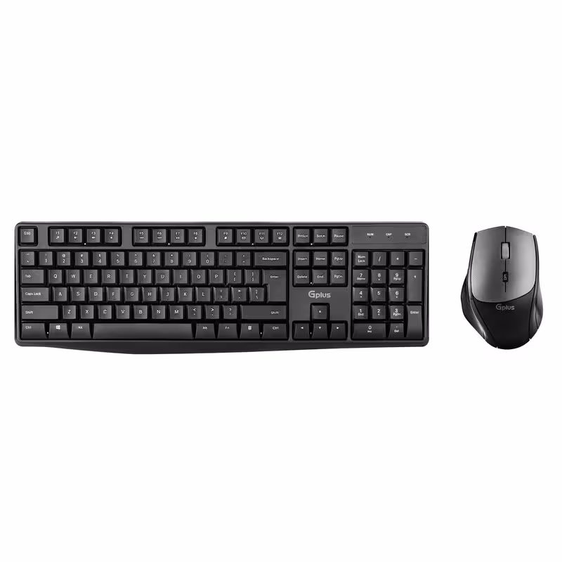 کیبورد و ماوس بی سیم جی پلاس مدل GMK-C340D | کالا مکس
