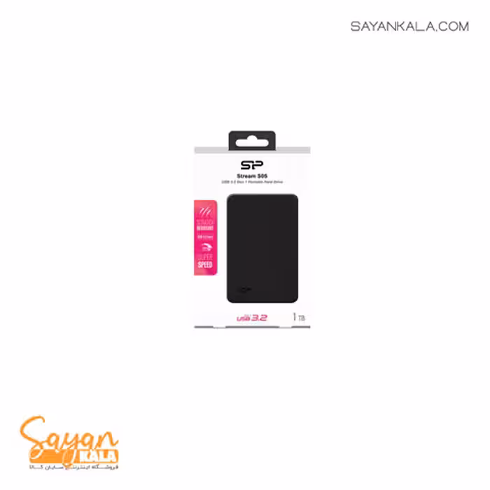 هارد اکسترنال سیلیکون پاور مدل HDD External Stream Silicon power DS03 1TB