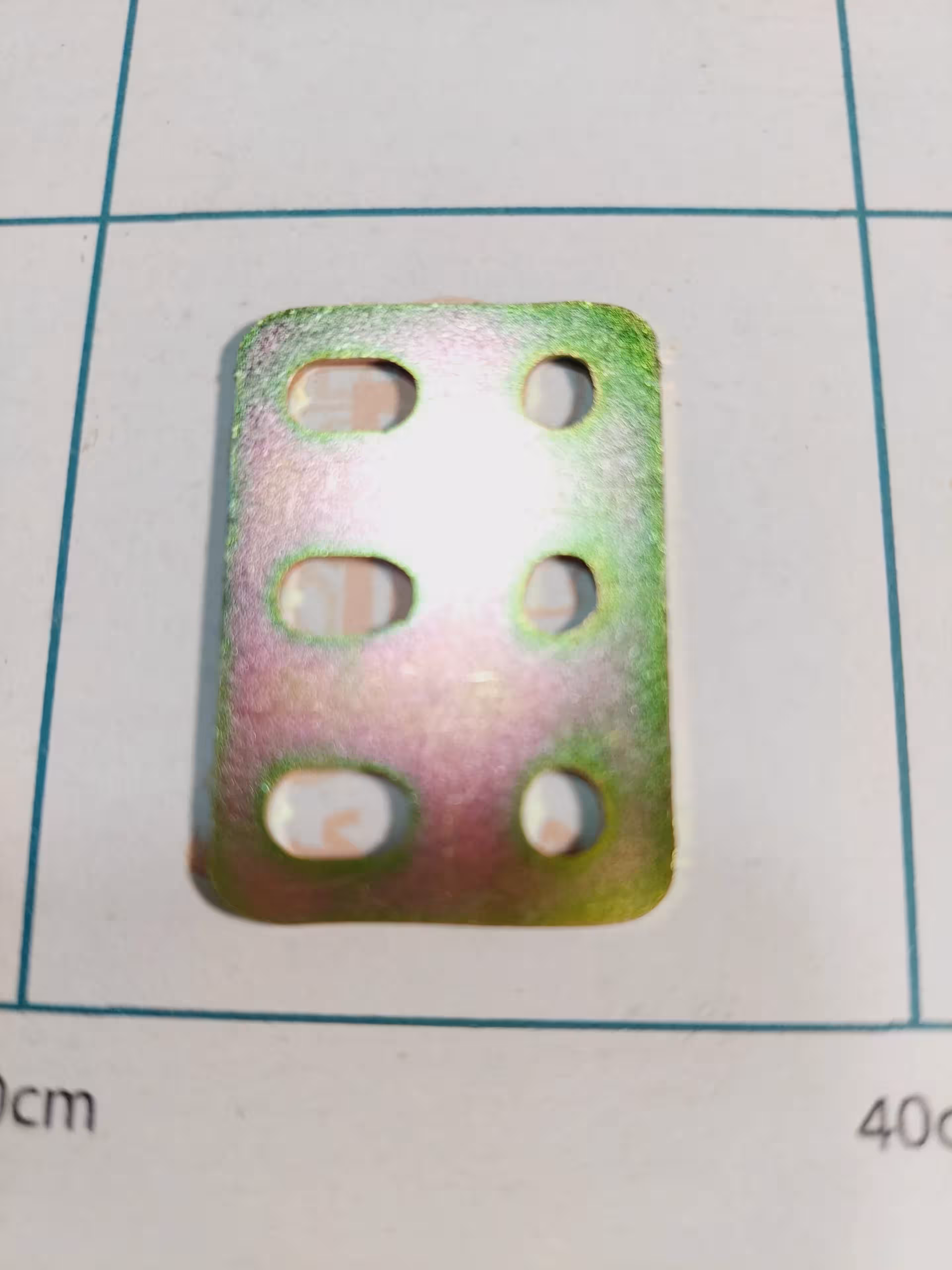 سازه فلزی صفحه 2x3 بسته 4 تایی