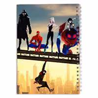 دفتر مشق کارتون مرد عنکبوتی