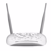 مودم روتر بی‌سیم ADSL2 Plus با سرعت N300، برند TP-Link، مدل TD-W8961N، مناسب برای اینترنت خانگی