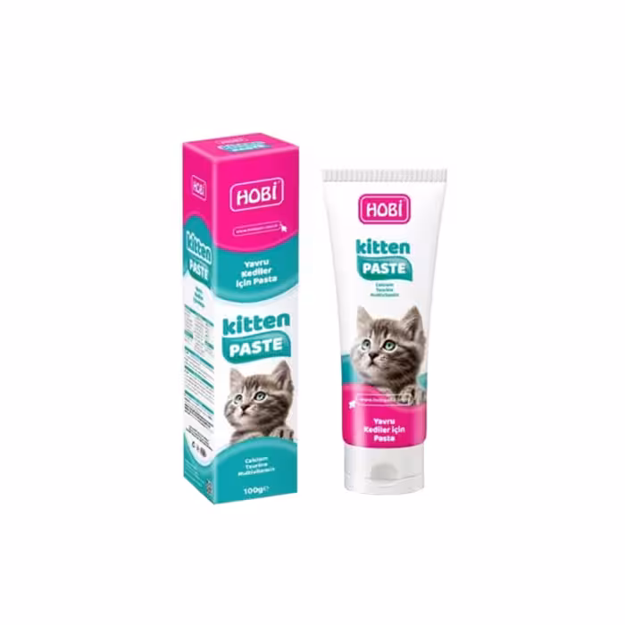 خمیر مولتی ویتامین گربه کیتن هوبی 100 گرمی