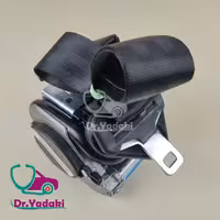کمربند ایمنی پژو 206 جلو راست (سمت شاگرد) دارای کیسه هوا شرکتی ایساکو اصل 1490101899