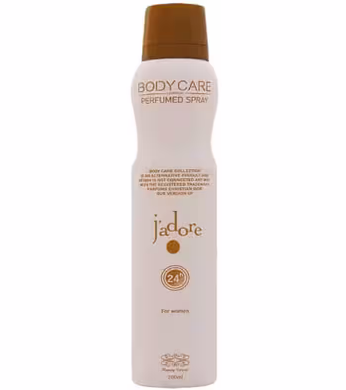 بادی کر اسپری بدن زنانه جادور( Body Care Jadore Body Spray 200 Ml)