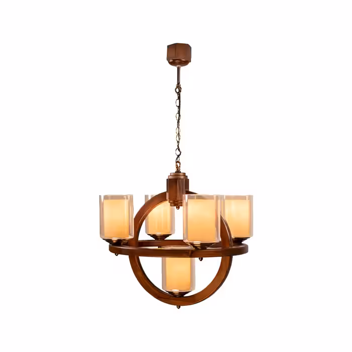 لوستر رومن 5 شعله دارکار