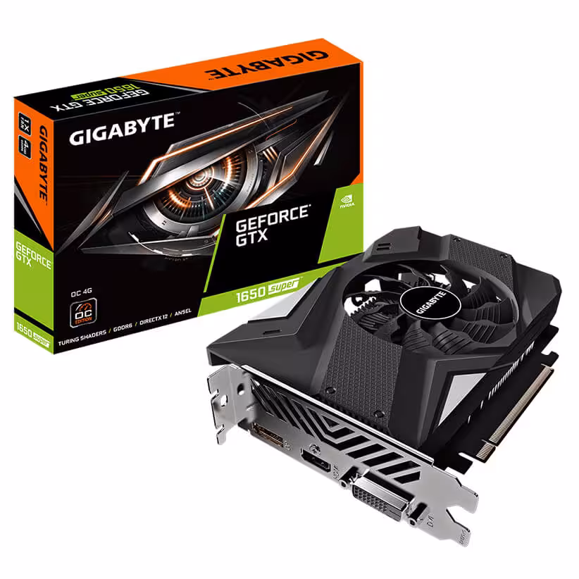 کارت گرافیک گیگابایت مدل GeForce GTX 1650 SUPER OC 4GB