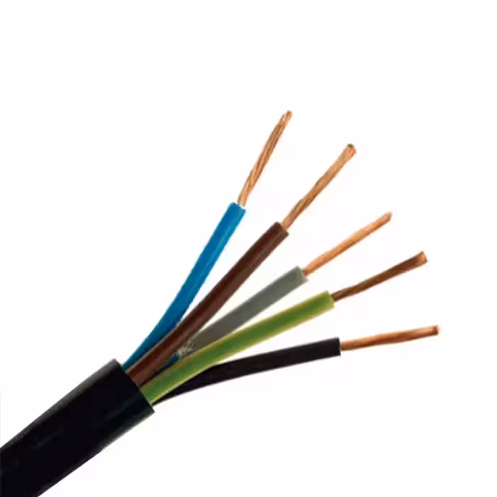 کابل افشان پنج رشته 0.5 * 5 سیم پود