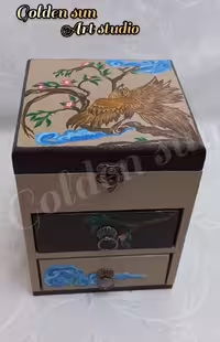 جعبه چوبی تزئینی/ نظم دهنده