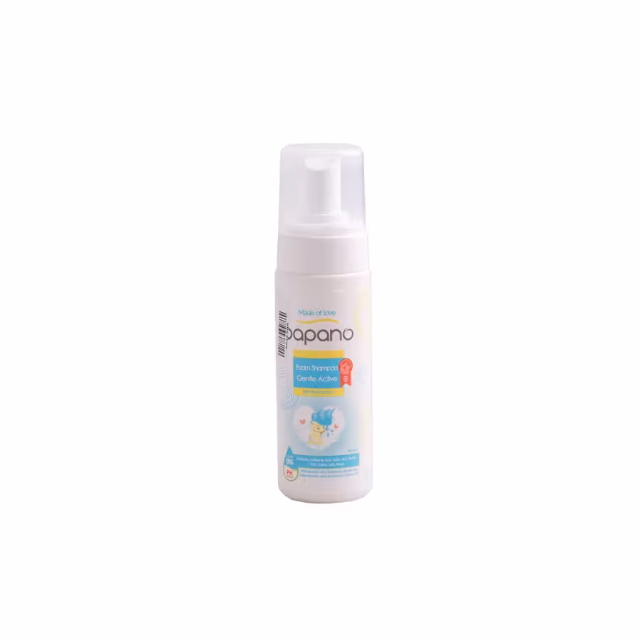 شامپو فوم نوزاد پاپانو Papano New Borns Foam Shampoo