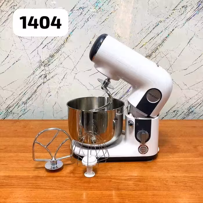 همزن کاسه دار مایر مدل 1404 سفیدومشکی