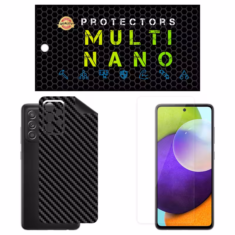 محافظ صفحه نمایش مولتی نانو مدل X-SFC مناسب برای گوشی موبایل سامسونگ Galaxy A52 به همراه برچسب پوششی | کالا برتری