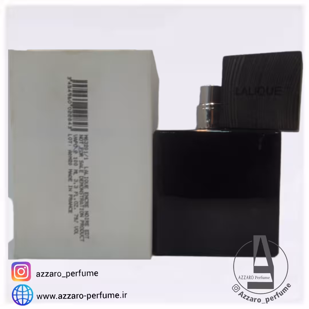 تستر ادکلن ادوتویلت مردانه لالیک انکر نویر لالیک مشکی حجم 100 میل