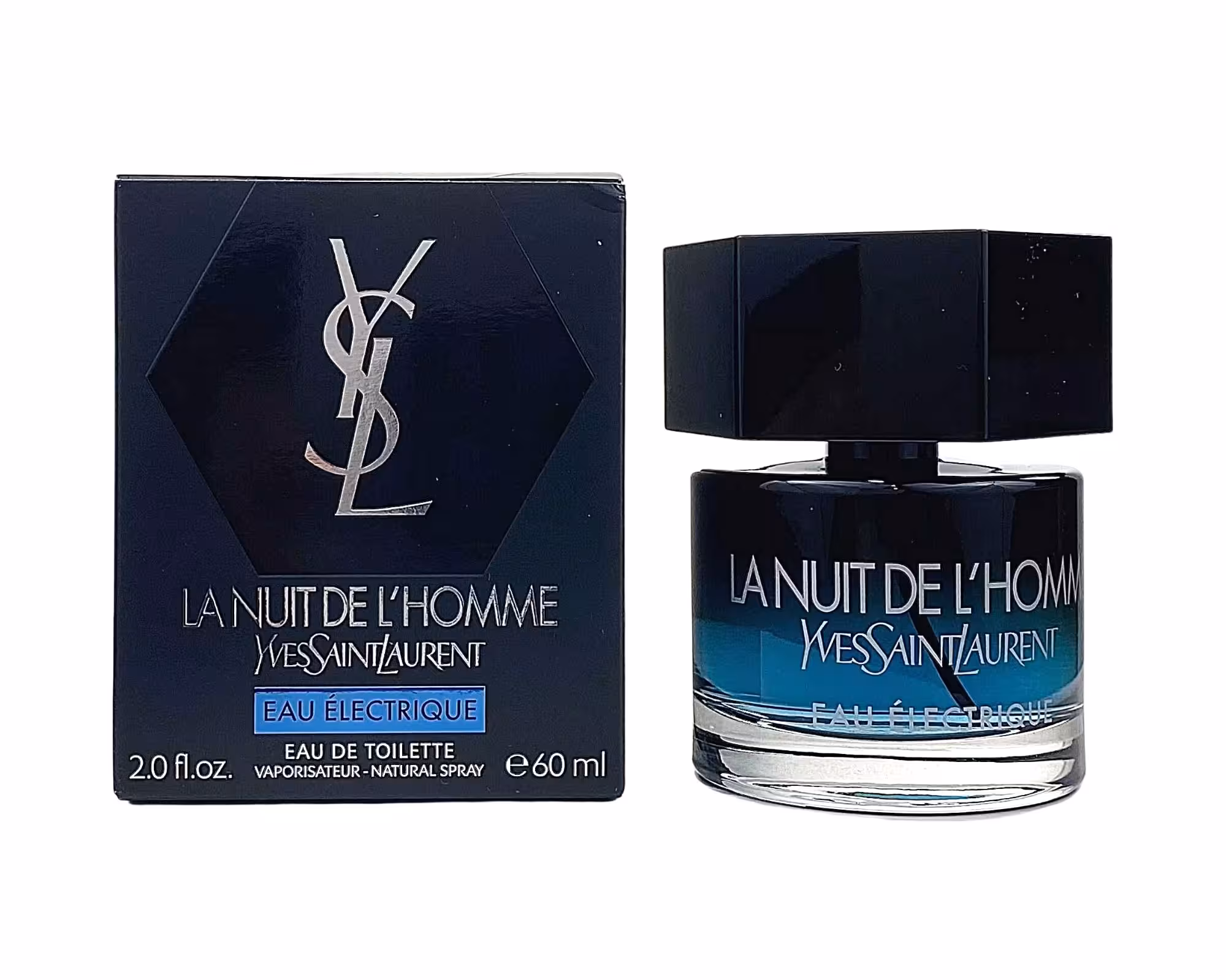 عطر و ادکلن مردانه ایو سن لورن لا نویت د لهوم او الکتریک ادوتویلت YVES SAINT LAURENT (YSL) LA NUIT DE L’ HOMME EAU E’LECTRIQUE EDT FOR MEN