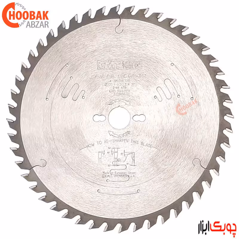تیغ اره الماس چوب بر 300*48 سی ام تی کد 285.048.12M