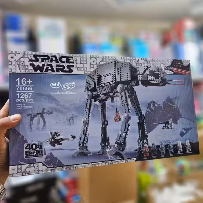 لگو ربات AT-AT جنگ ستارگان 1276 قطعه کد 70666