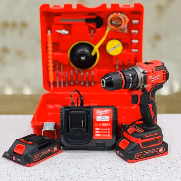 دریل شارژی براشلس میلواکی مدل DCD701MD01E