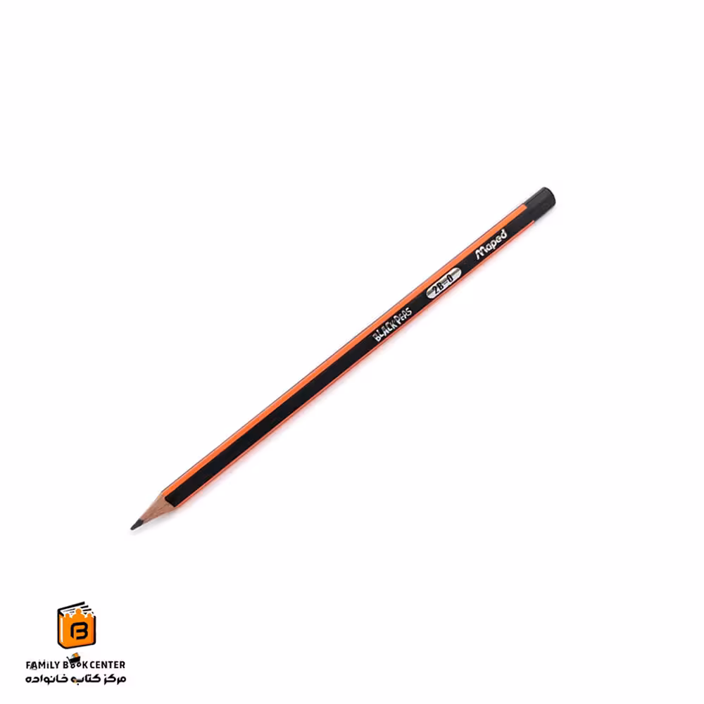 مداد مشکی B2 سه گوش مپد (Maped)