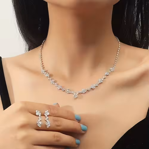 نیمست تنیسی زنانه طرح جواهر کد ZN010