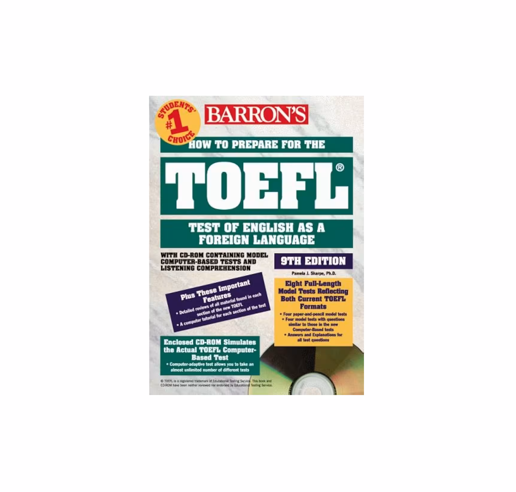 کتاب Barrons How to Prepare for the Toefl Test Test of English As a Foreign Language هو تو پریپر فور د تافل تست