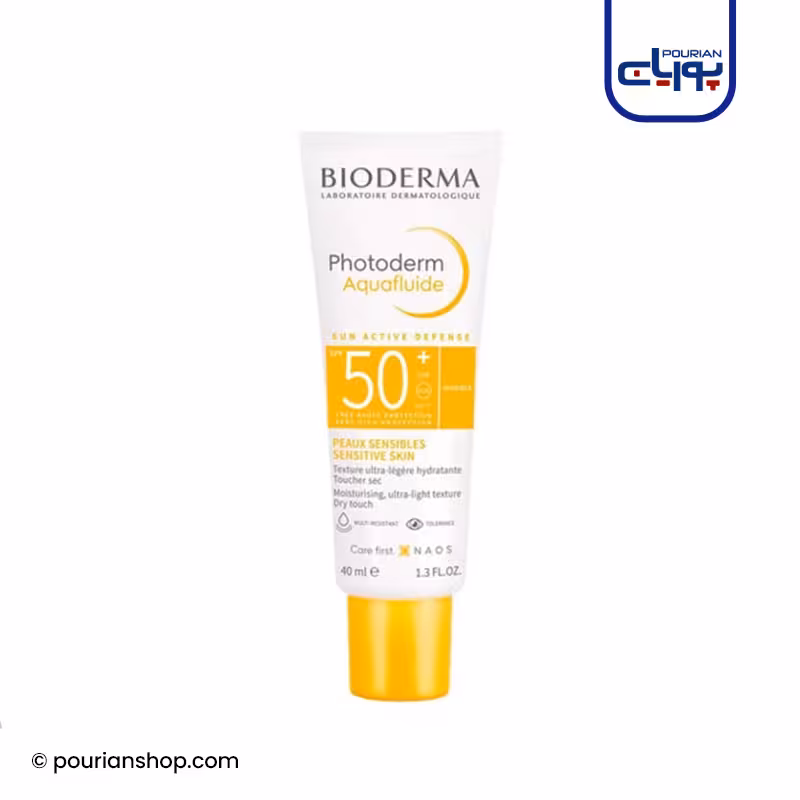 کرم ضد آفتاب آکوافلوئید بایودرما پوست نرمال تا مختلط 40میل _BIODERMA PHOTODERM Aguafluide