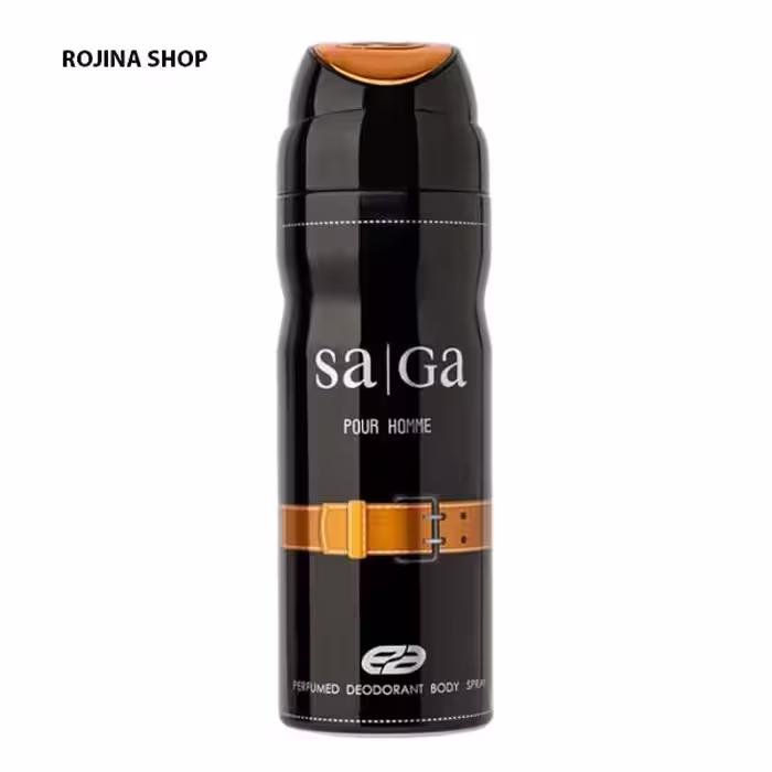 اسپری بدن مردانه عمادآرا Saga حجم200ML