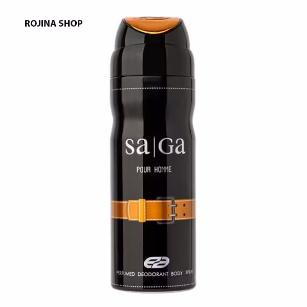 اسپری بدن مردانه عمادآرا Saga حجم200ML