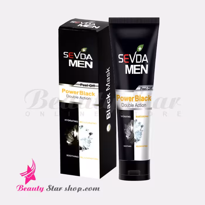 ماسک صورت (بلک ماسک) سودا مدل زغال یخ حجم 100 میلی لیتر