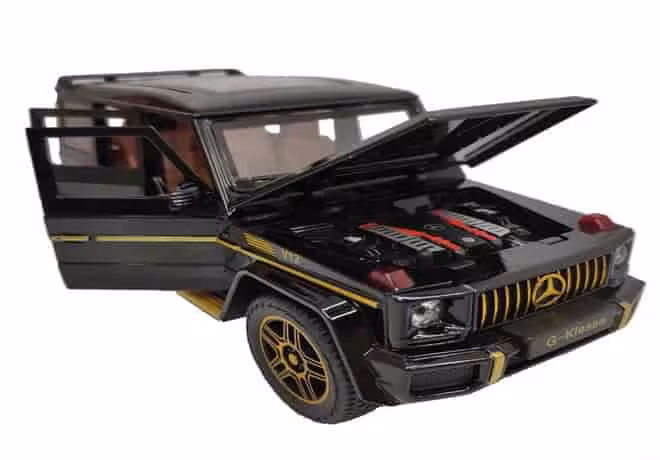ماشین بازی مدل بنز G class تمام جزئیات کاملا مشابه واقعیت