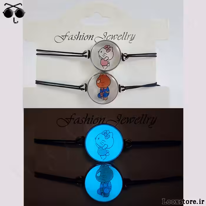 دستبند ست فانتزی دونفره کیتی و اسپایدرمن