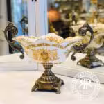 PERANS پرنس  ظروف پذیرایی چینی زینک مدل ایلیا کشکول متوسط E1-1005