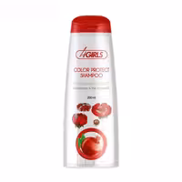 شامپو موهای رنگ شده فور گرلز 4Girls حاوی عصاره انار 200 میل