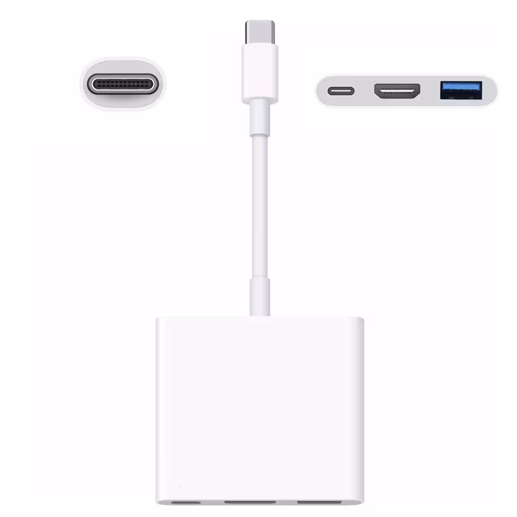 مبدل USB-C اپل مدل Digital AV Multiport Adapter
