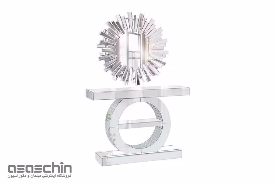 میز کنسول و آینه فلاور