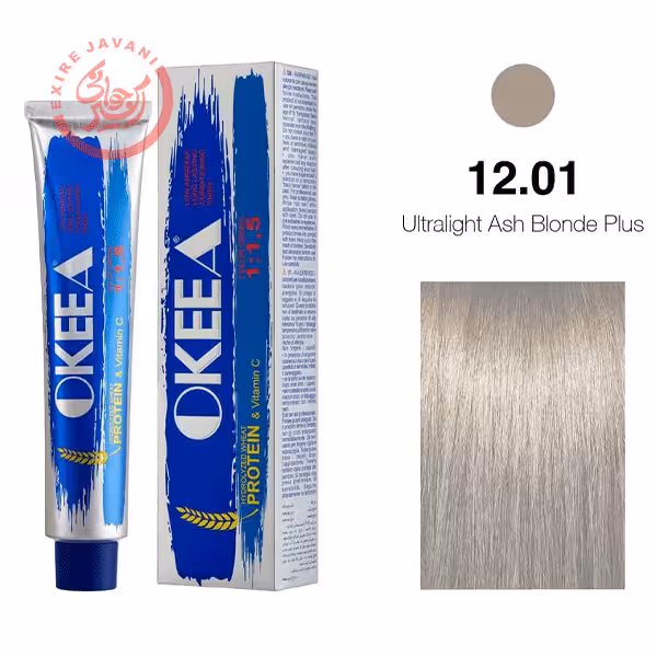رنگ مو اکیا 12.01 (Ultralight Ash Blonde Plus) 100 میل
