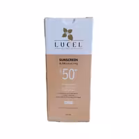 کرم ضد آفتاب و مرطوب کننده SPF50 پوست چرب و مختلط لوسل 50 میلی لیتر | Lucel Sunscreen And Moisturizing SPF50 For Oily Skin