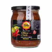 زیتون در سس چیلی بهروز 550 گرمی