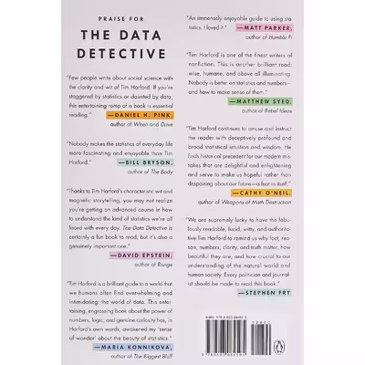 کتاب The Data Detective اثر Tim Harford انتشارات Penguin Group Inc
