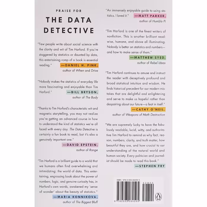 کتاب The Data Detective اثر Tim Harford انتشارات Penguin Group Inc