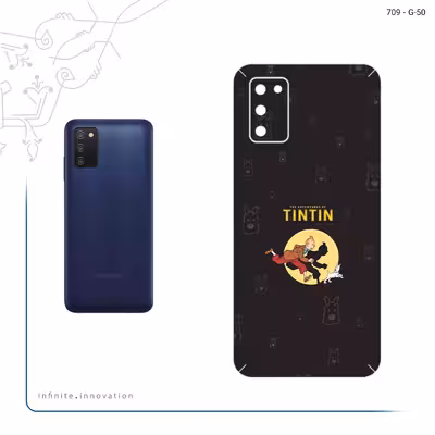 برچسب پوششی ماهوت مدل Tintin مناسب برای گوشی موبایل سامسونگ Galaxy A03S