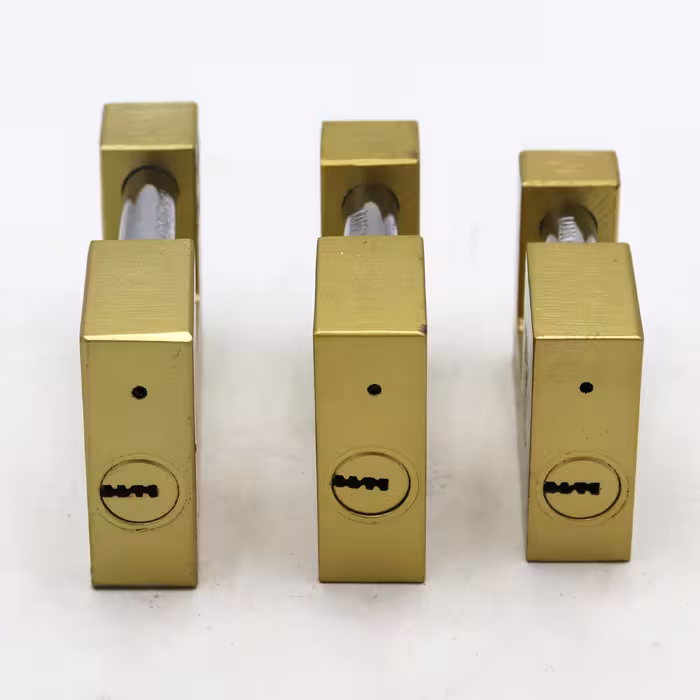 قفل کتابی مدل الفنت کد YP3-70-80-90MM مجموعه 3 عددی