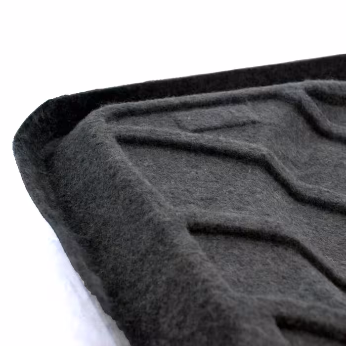 کفپوش پنج بعدی خودرو پانیذ مدل EVA01 مناسب برای پراید 141 به همراه کفپوش صندوق