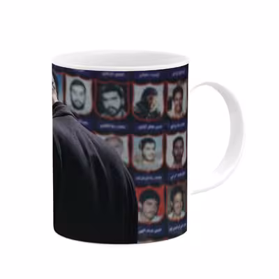 ماگ طرح سردار شهید حاج قاسم سلیمانی  مدل mgp11700