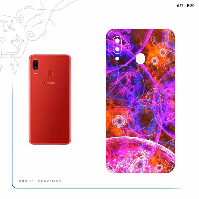 برچسب پوششی ماهوت مدل Inside Cell Digital Art مناسب برای گوشی موبایل سامسونگ Galaxy A20