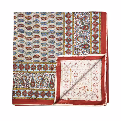 رومیزی قلمکار قلمکار صدر مدل چلوار 12 پته 