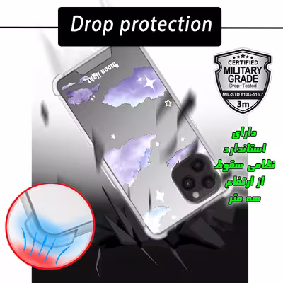کاور لاین کینگ طرح آسمان مناسب برای گوشی موبایل اپل IPhone 13 pro